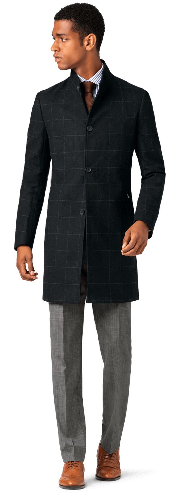 Funnel Neck Coats