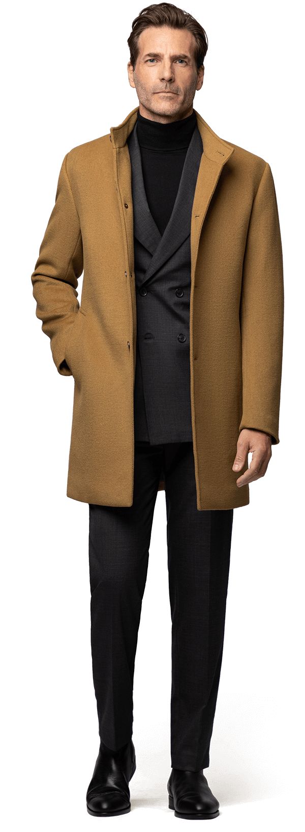 Funnel Neck Coats