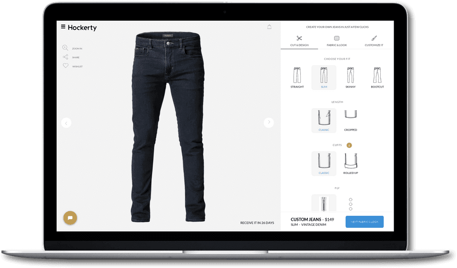 man jeans image