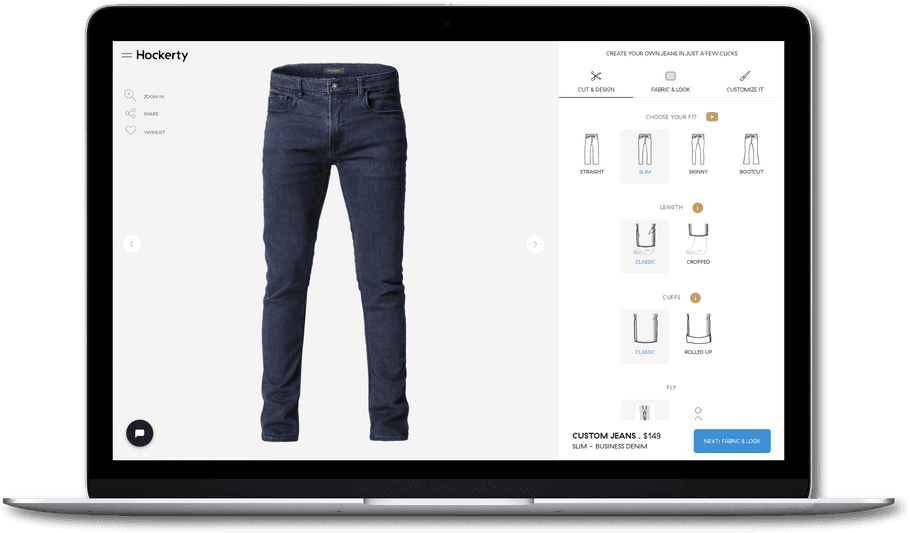 man jeans image